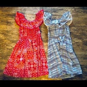 💠SOLD💠 Two Bundled Off Shoulder Dresses - NWOT
